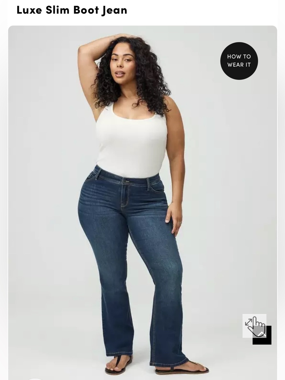 Torrid Luxe Slim Bootcut Jeans